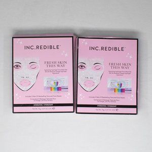 2 INCredible Fresh Skin This Way Hydrating Hydrogel Face Mask Set